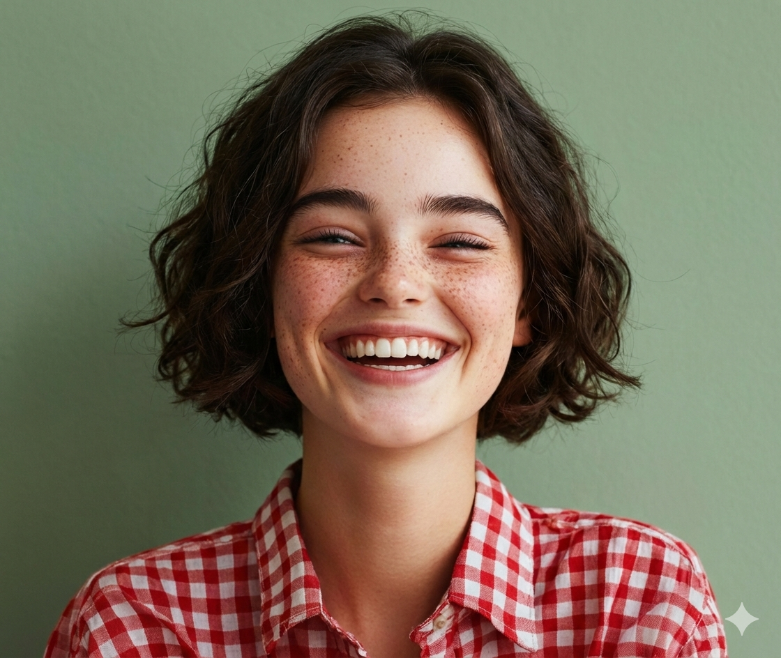 Smiling patient at Grace Dental
